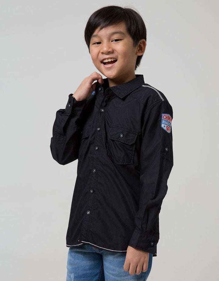 Pingu Club Kemeja Panjang Anak Laki-Laki