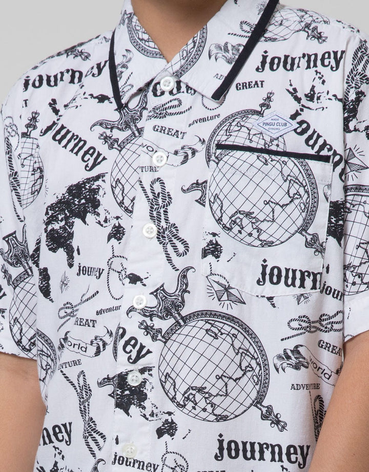 Pingu Journey Kids Short Shirt