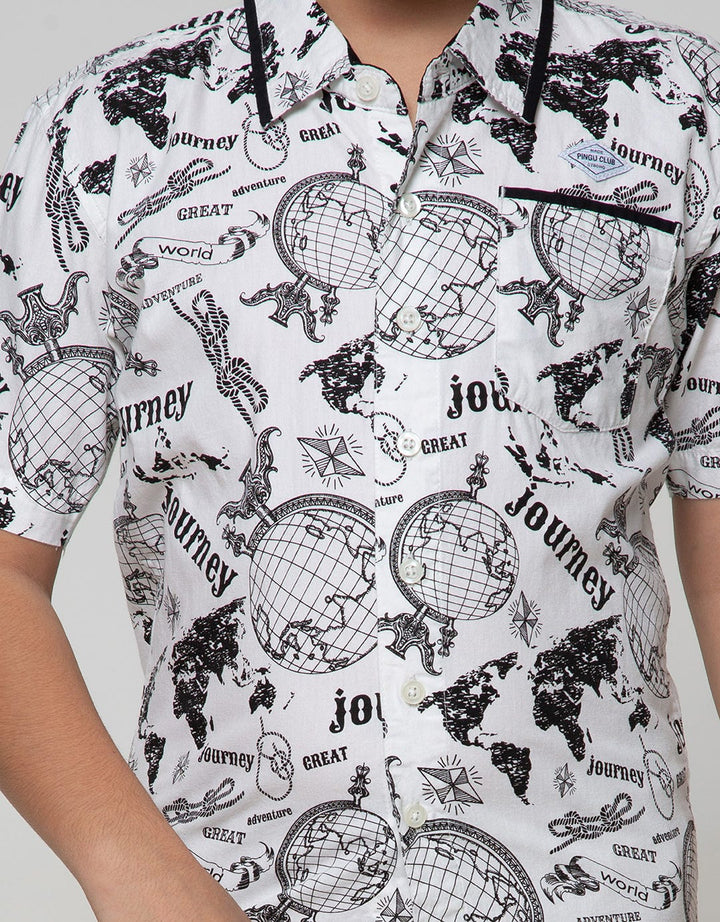 Pingu Journey Kids Short Shirt