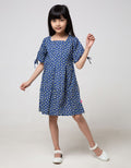 Pingu Moon Dress Anak Perempuan