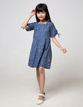 Pingu Moon Dress Anak Perempuan