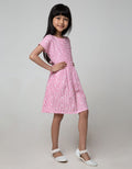 Pingu Stripe Dress Anak Perempuan