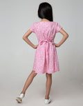 Pingu Stripe Dress Anak Perempuan