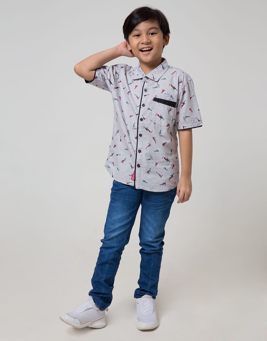 Pingu Club Boys Short Shirt