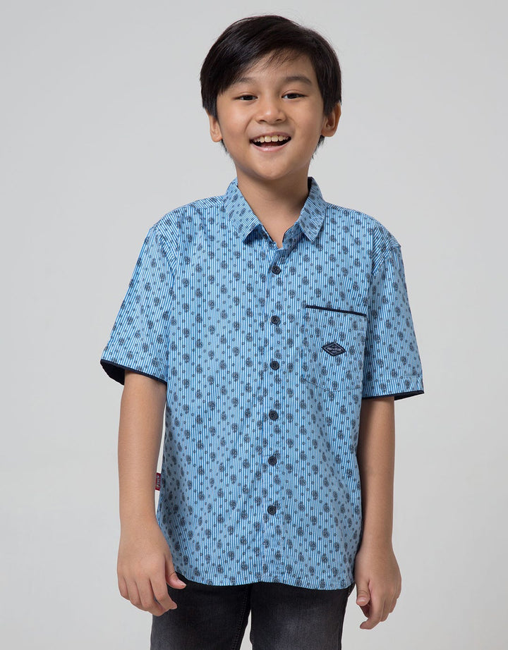 Pingu Club Kemeja Pendek Anak Laki-Laki