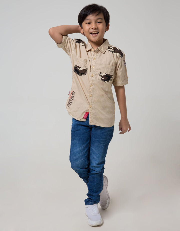 Pingu Double Pocket Short Sleeve Shirt
