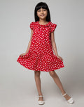 Pingu Floral Short Sleeve Dress