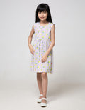 Pingu Lemon Stripe Dress for Girls