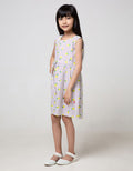Pingu Lemon Stripe Dress for Girls