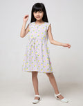 Pingu Lemon Stripe Dress for Girls