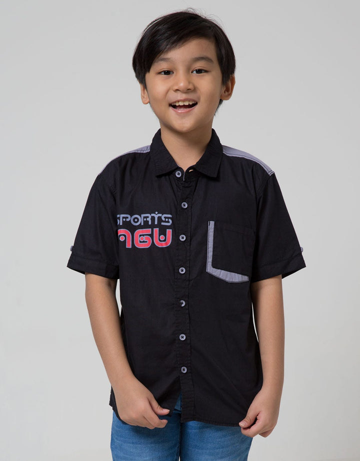 Pingu Club Kemeja Pendek Anak Laki-Laki