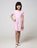 Pingu Back Ribbon Dress for Girls