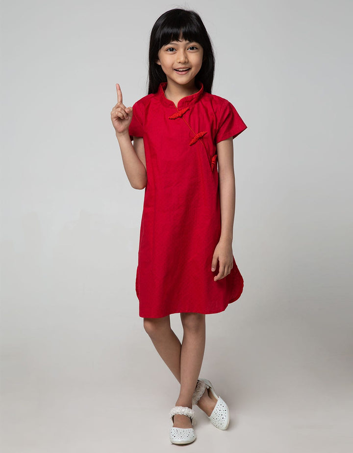 PIngu Short Sleeve Dress Shanghai
