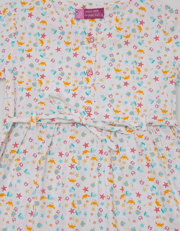 Pingu Casual Dress Sea