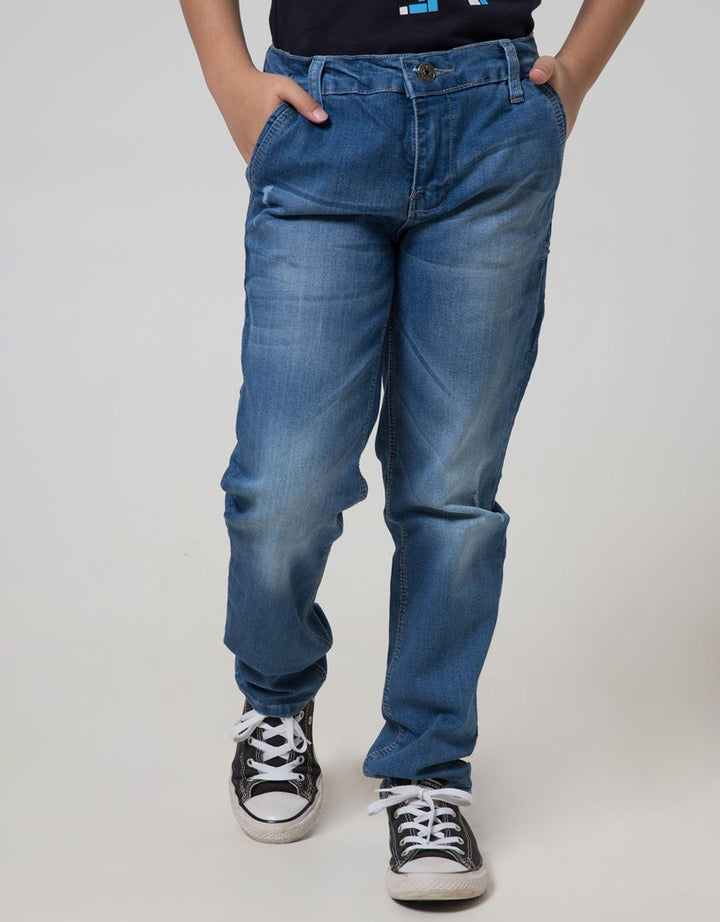 Pingu Club Celana Panjang Jeans Anak Laki-Laki