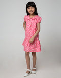 Pingu Floral Short Sleeve Dress