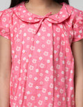 Pingu Floral Short Sleeve Dress
