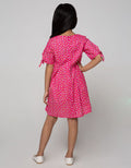 Pingu Moon Dress Anak Perempuan