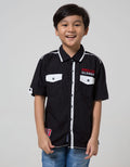 Pingu Club Kemeja Pendek Anak Laki-Laki