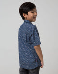 Pingu Full Motif Kemeja Pendek Anak