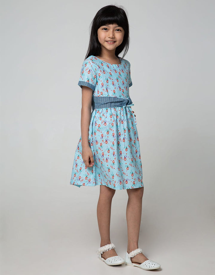 Pingu Short Sleeve Mermaid Dress