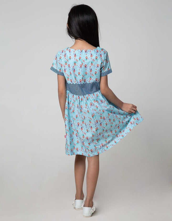 Pingu Short Sleeve Mermaid Dress