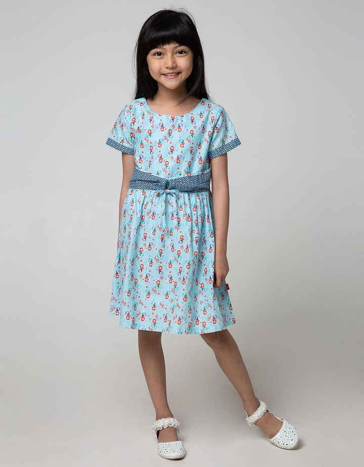 Pingu Short Sleeve Mermaid Dress