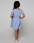 Pingu Short Sleeve Plain Dress