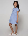 Pingu Short Sleeve Plain Dress
