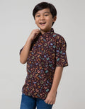Pingu Random Motif Short Shirt for Kids