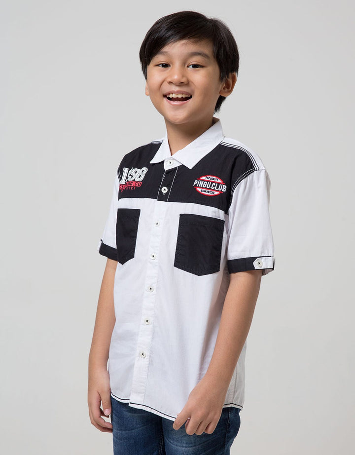 Pingu 1998 Kemeja Pendek Anak