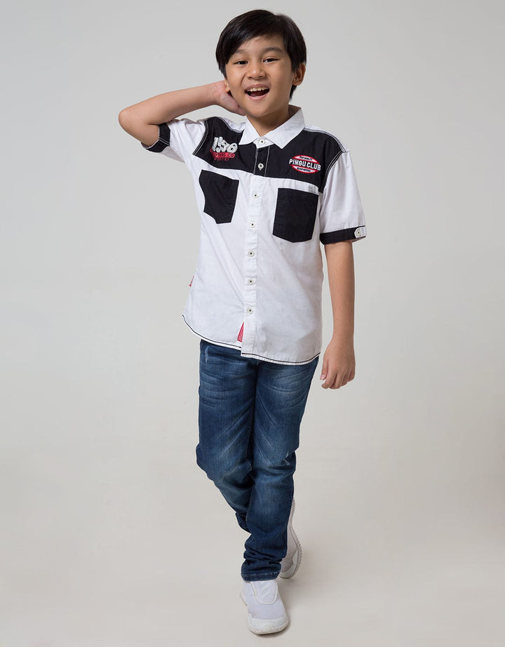 Pingu 1998 Kemeja Pendek Anak