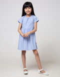 Pingu Back Ribbon Dress for Girls