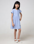 Pingu Back Ribbon Dress for Girls