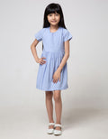 Pingu Back Ribbon Dress for Girls