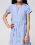 Pingu Back Ribbon Dress for Girls