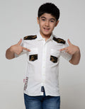 Pingu Double Pocket Short Sleeve Shirt