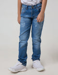 Pingu Club Celana Panjang Jeans Anak Laki-Laki