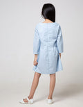 Penguin Embroidered Dress for Girls