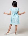 Pingu Stripe Dress Anak Perempuan