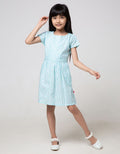 Pingu Stripe Dress Anak Perempuan