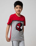 Marvel Spider-Man Combination Logo Venom Short Sleeve T-Shirt