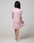 Pingu Cat Ribbon Dress Anak Perempuan
