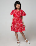 Pingu Flower Layer Dress for Girls