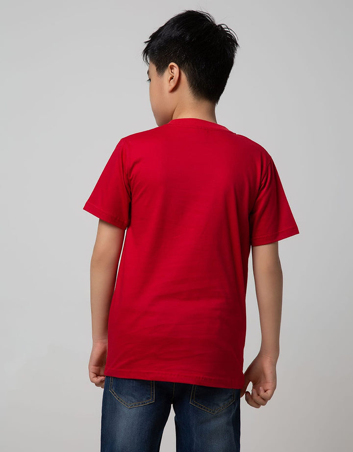 Marvel  Avenger Logo Face Disk Short Sleeve T-Shirt