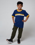 SS T-SHIRT KI STRIPE