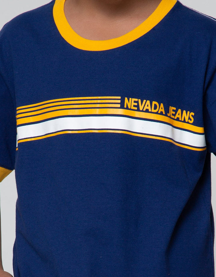SS T-SHIRT KI STRIPE