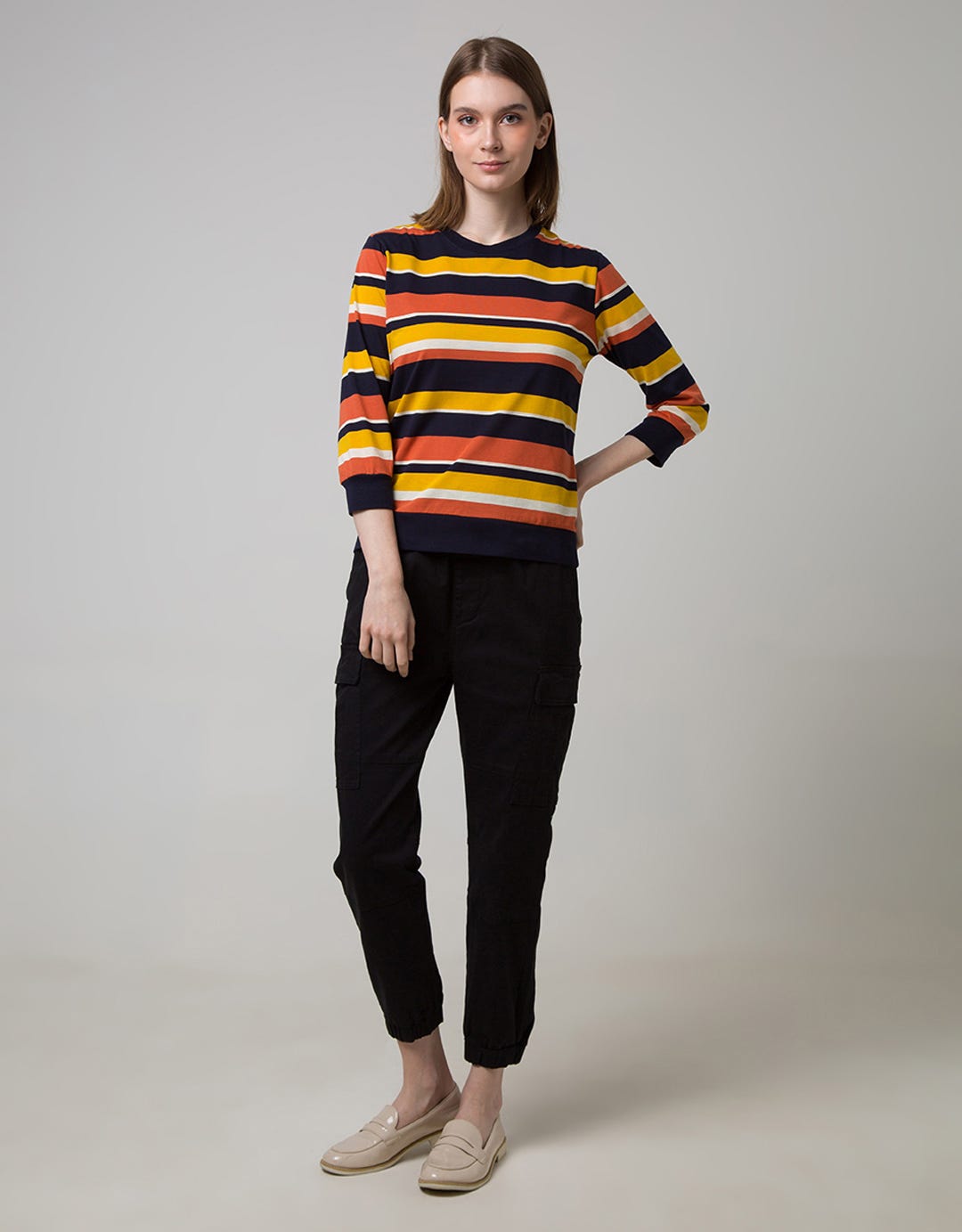 Phenomenal 3/4 T-Shirt Stripes
