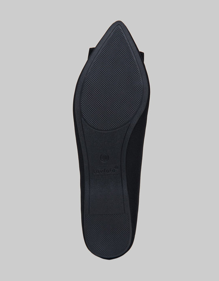 Laviola Big Brooch Flat Shoes Wanita