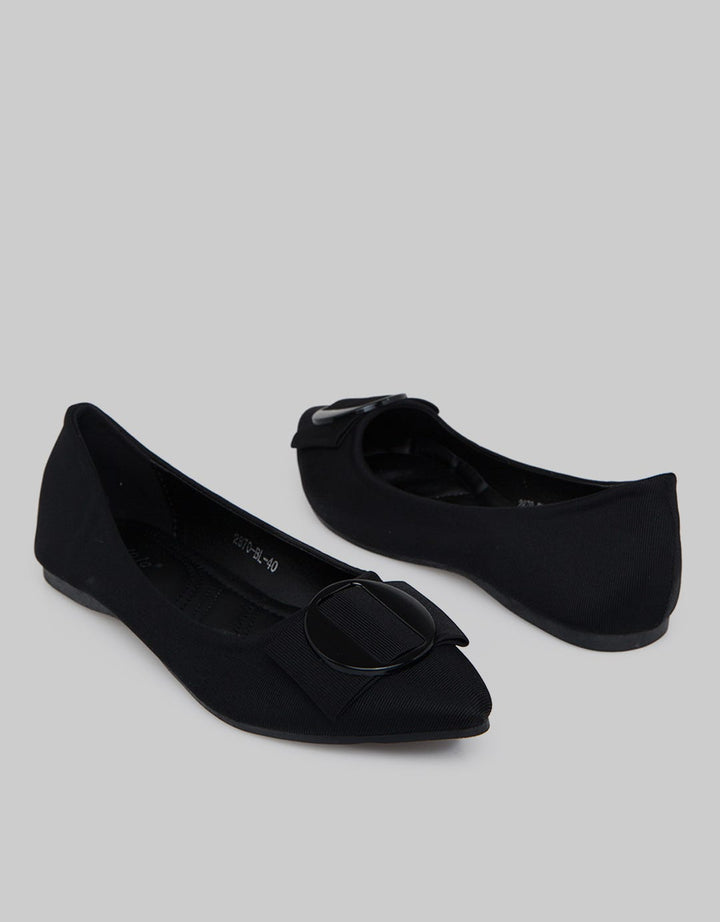 Laviola Pointed Toe Flat Shoes Wanita